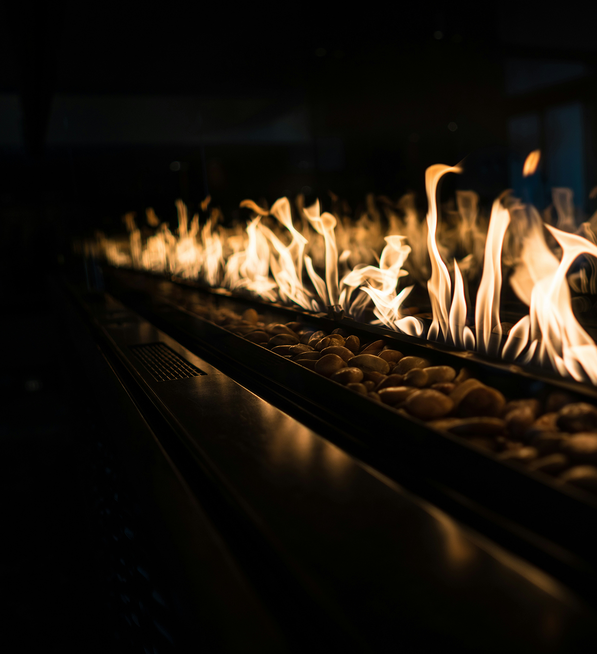 Gas for indoor fires